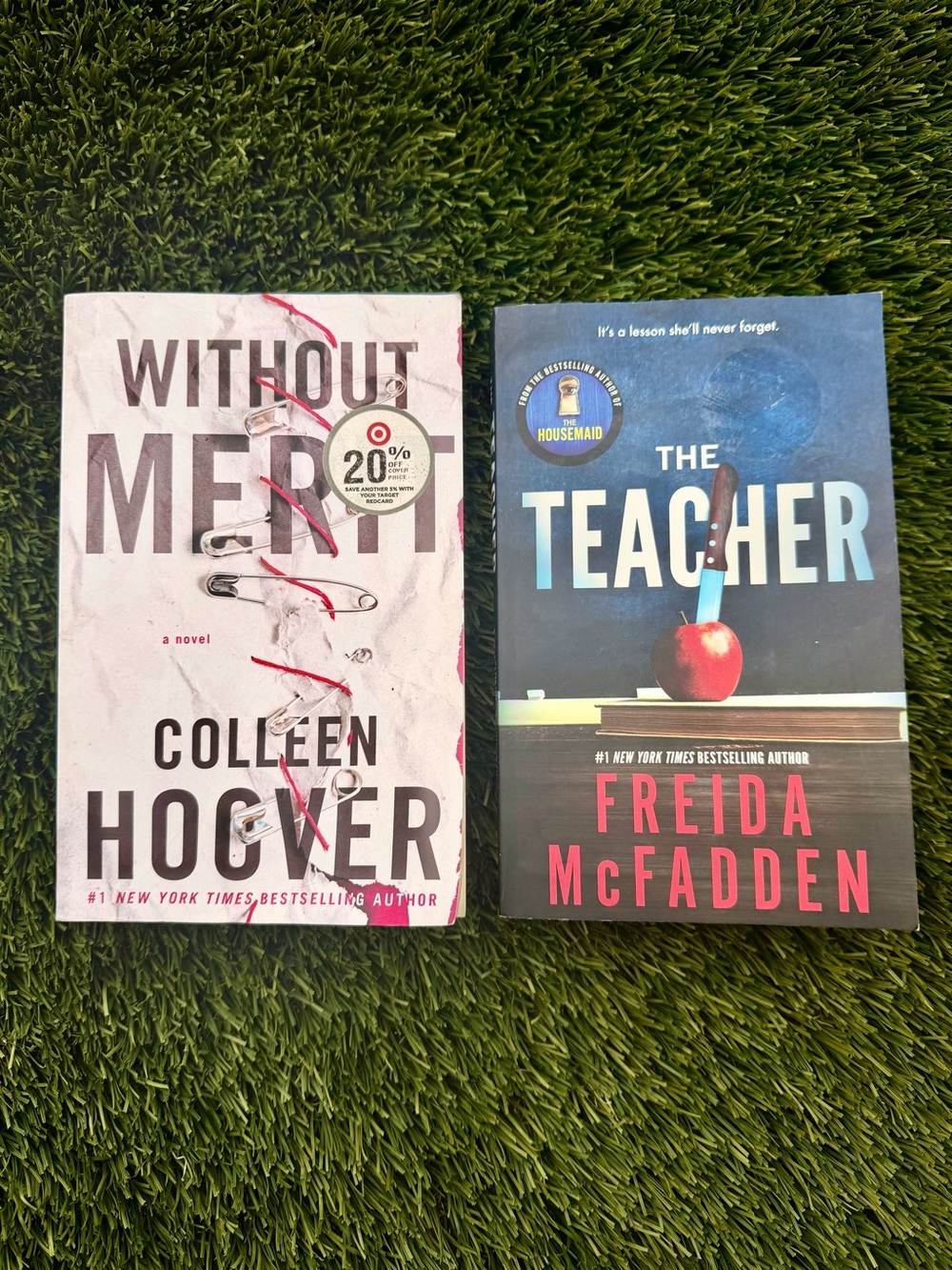 Without Merit & The Teacher Paperback Book Set